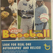 2022 Topps MLB Heritage Baseball Trading Card Blaster Box